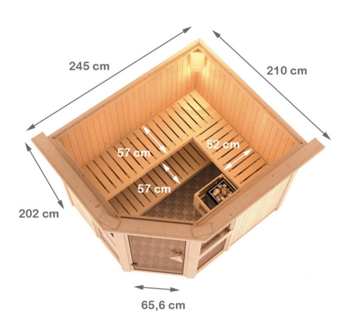 Die große Klecks mit Sauna Apartment Bergen Auf Rugen Exterior photo